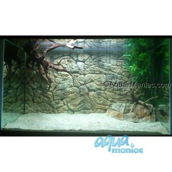Fluval Roma 240 thin rock background 117x45cm 2 sections