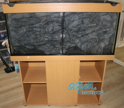 Fluval Vicenza 260 3D rock background 117x52cm in 2 sections