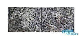 3D Background Thin Grey Rock 106x56cm to fit Aqua Oak 120 Aquarium